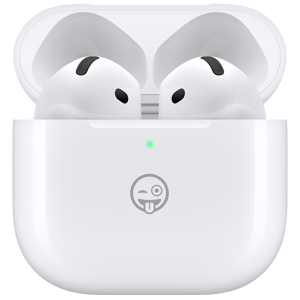Echo effect, copies of AirPods, Apple Pencil, and Magic Mouse in various sizes echo across