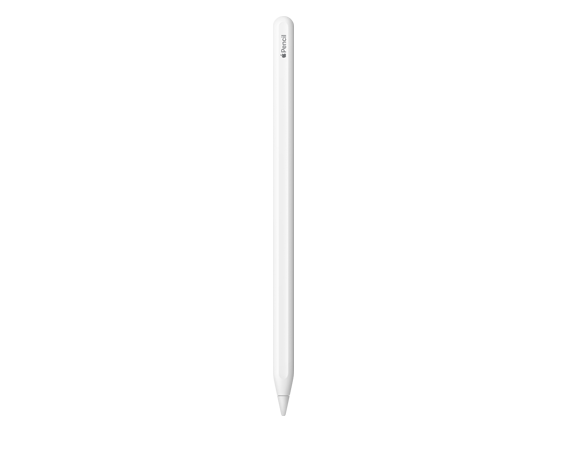 Custom Apple Pencil 2nd generation with personalized text and emojis.